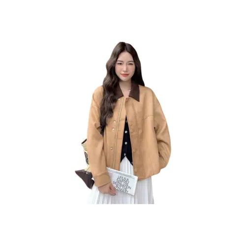 SIXUSICHOU Cropped Coat Women's