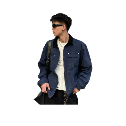 BEAR UNION Темно-синие унисекс куртки