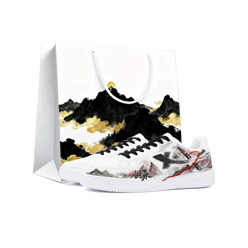 XTEP Air Force One Устойчивые к истиранию Дышащие Низкие Кроссовки для скейтбординга Мужские