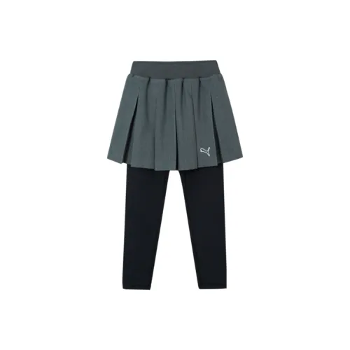 PUMA Темный Фотиния Серый 00102 KIDS Леггинсы