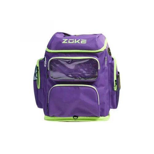 ZOKE ПВХ Искусственная кожа + Текстиль Рюкзак Стандартный Унисекс Фиолетовый