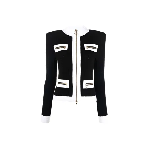BALMAIN Черные Женские Куртки