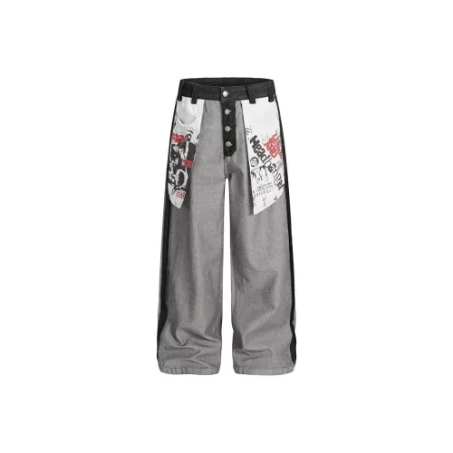 ICEGZ37 Черный Унисекс Джинсы