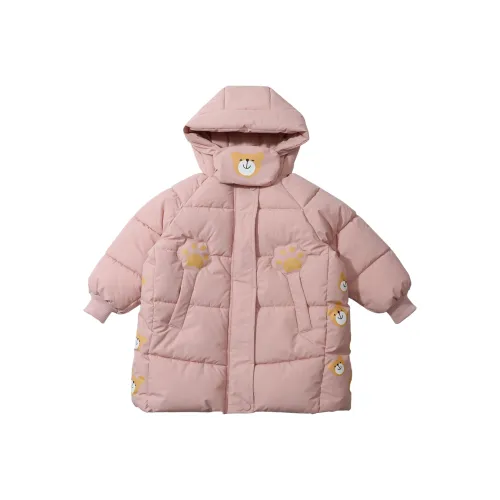 RHOBESAM Cori Кола Cartoon Bear Хлопковый пуховик Розовый Для дошкольников Утеплённые куртки