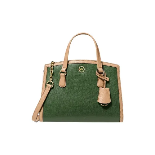 MICHAEL KORS Chantal Коровья кожа Тоут Сумка Сумка для покупок Сумка на плечо Сумка Маленькая Женская Зеленая