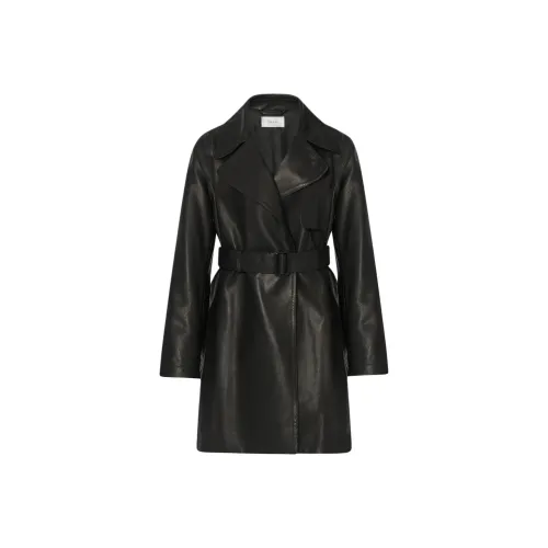 THE ROW Черные Женские Кожаные Куртки