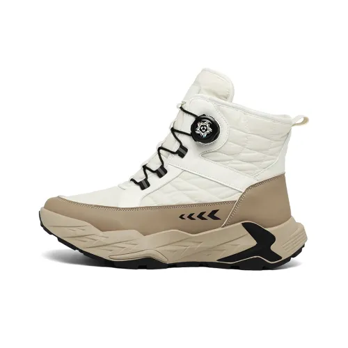 MUSNODO Термический Slip-resistant и устойчивый к истиранию Короткий MID Ботинки для снега Мужские