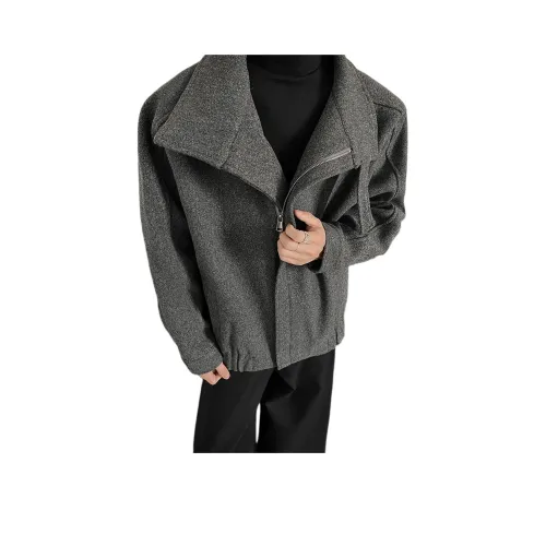 SOUL WORKER Черный Серый Цвет Унисекс Куртки