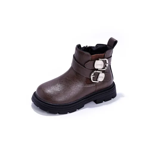 CHAOPAISHA Детские кожаные сапоги High Top KIDS