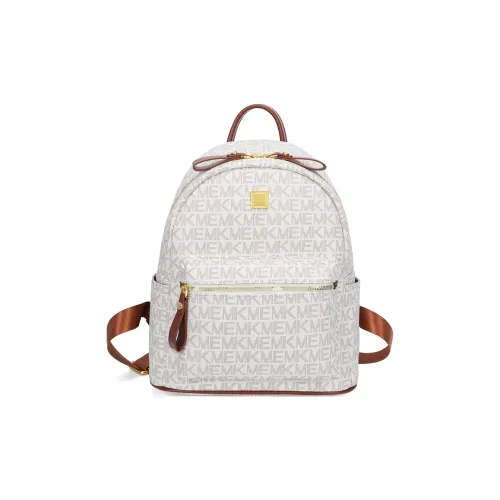 Vack ПУ (полиуретан) Рюкзак Маленький размер Большой Рекомендуемый размер Женские Белый Черный Кофейный