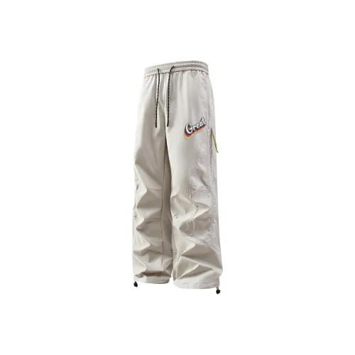 GDRG Белый Унисекс Карго Брюки