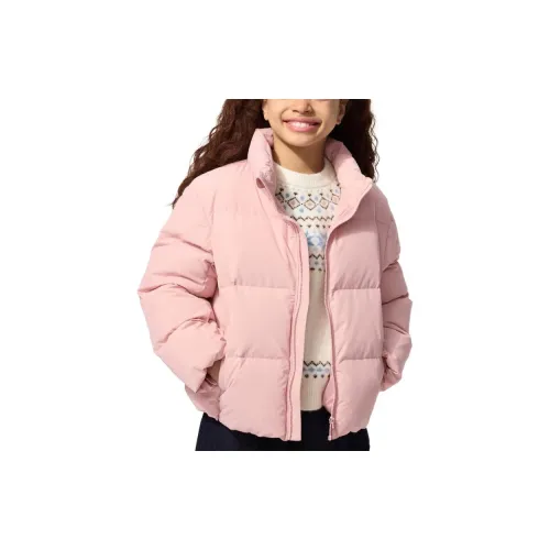 UNIQLO Розовый Kids Пуховики