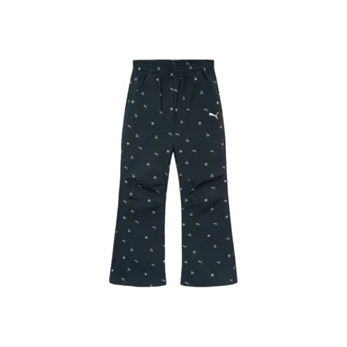 PUMA Черный цветок Тон 00390 KIDS Брюки