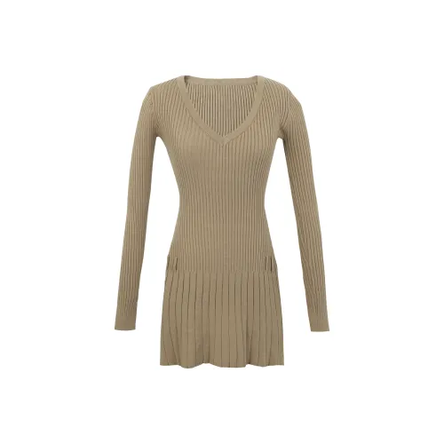 DITB Длинное платье с длинными рукавами женское