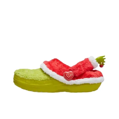 The Grinch x Crocs Classic Lined Low Топ Повседневная обувь Унисекс Многоцветная