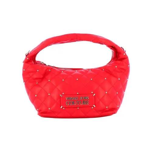 VERSACE JEANS COUTURE Полиуретан Клатч Средний Женский Красный