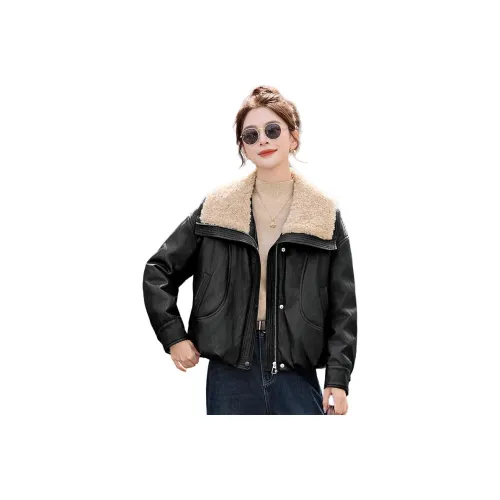 Куртка из кожи Kangaroo женская