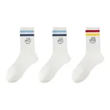 3 упаковки (Белый-Синий Полосы + Белый-Синий Полосы + Белый-Красный Желтый Полосы)