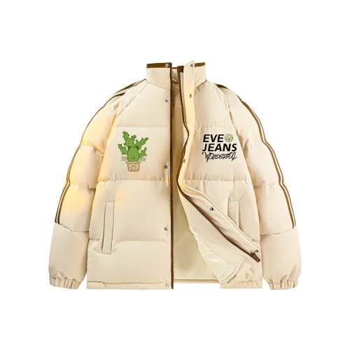 YIWEN Eve Джинсы Пуховик Унисекс