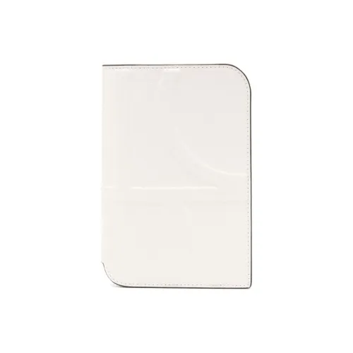 TOTEME Клатч из коровьей кожи с держателем для паспорта женский белый