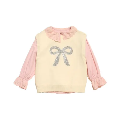 Chiaus Многослойность Жилет Весенний Осенний Двухкомпонентный Комплект для Детей