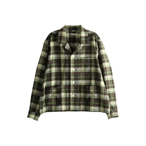 Мужская рубашка Bode Woodcrest в клетку