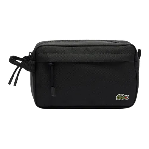 LACOSTE Полиэстер Туалетная сумка сумка для путешествий сумка для хранения стандартная унисекс черная