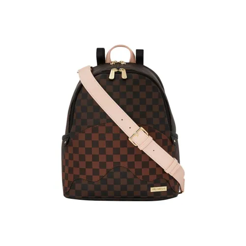 SPRAYGROUND Рюкзак из искусственной кожи унисекс коричневый