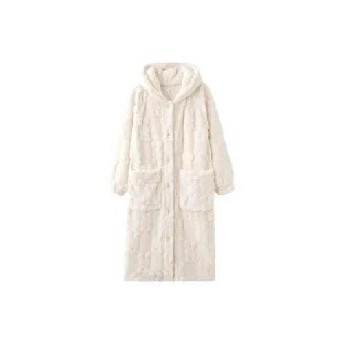 GOYN Белый Женские Банные халаты