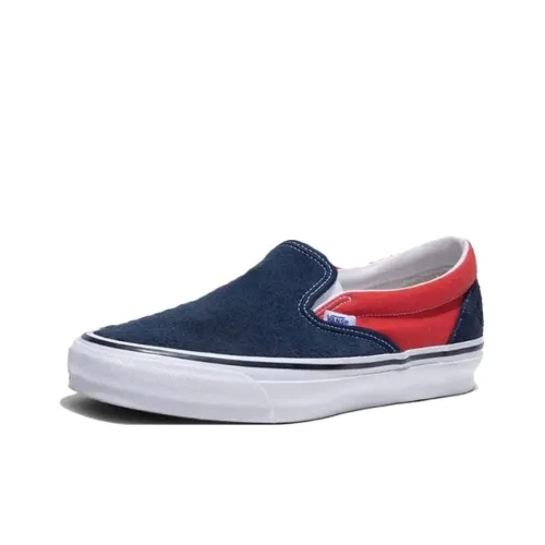 NOAH x Vans Slip On Series LX Low Скейтборд Кроссовки Unisex Синий Красный