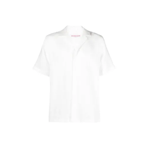 Orlebar Brown FW23 Рубашка Мужская Белая