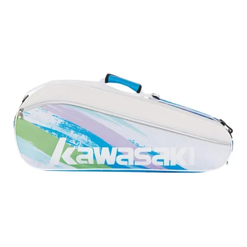 Kawasaki Бадминтон Ракетки Сумки 3 Пачки Спортивный Стиль Плечевая Сумка Унисекс Индивидуальное Отделение для Обуви