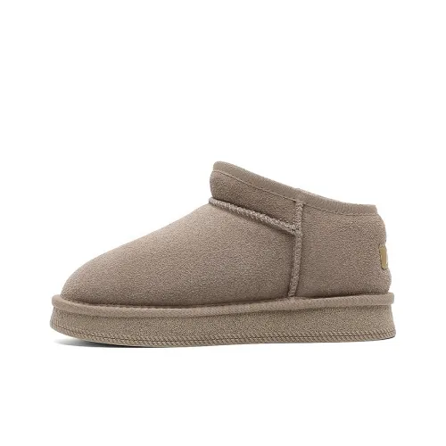 Warrior Термостойкий Износостойкий Высота Увеличивающие Короткие Сноубутсы Унисекс Антилопа Серый