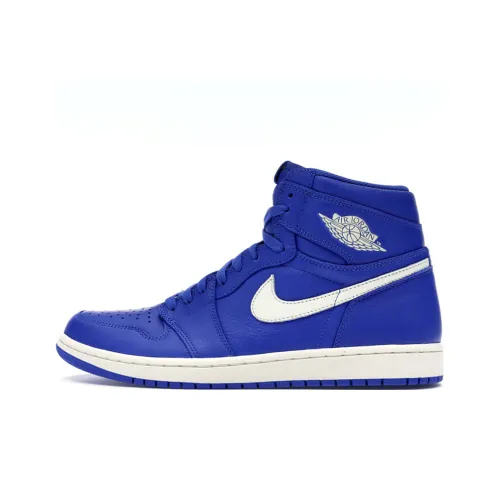 Jordan Air Jordan 1 Ретро High Hyper Royal High Топ Винтажные баскетбольные кроссовки Мужской Синий