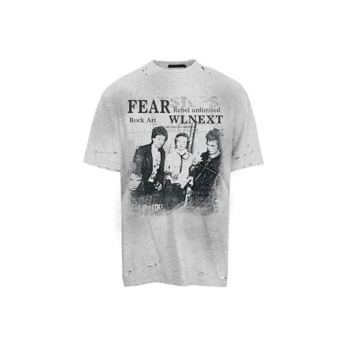 WLNEXT Серый Унисекс Футболка