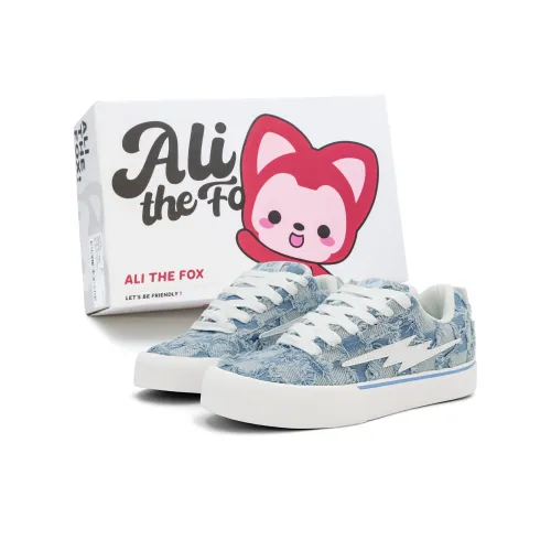Али Тх Фокс Скейтборд Кроссовки Низкие Мини Вдохновленные Шанель Синие Мужские