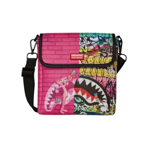 SPRAYGROUND Искусственная кожа Сумка через плечо Сумка Унисекс Розовая