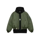 Армейский зеленый + черный худи [Зимняя специальная сделка]