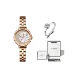 Белый циферблат [В комплекте с шестиспицевым кольцом + коробка]