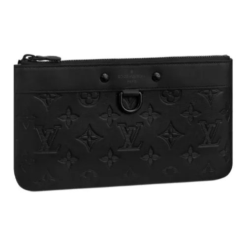 LOUIS VUITTON Discovery Сумка Клатч Маленькая Женская Черная