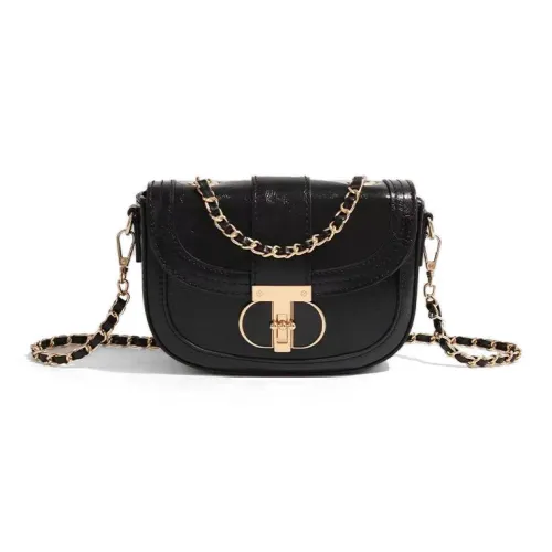 BOTH PLAY ПУ (полиуретан) Сумка через плечо Стандартная Женская Карамель Черный