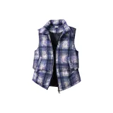 Light Purple [Утолщенный жакет без рукавов Tie-Dye]