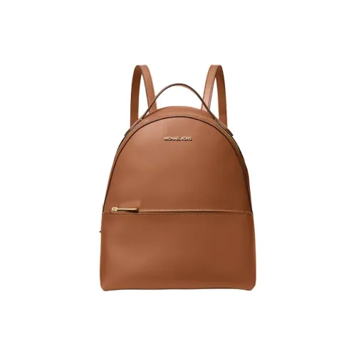 MICHAEL KORS Artificial Saffiano Leather Backpack Medium Women's Brown