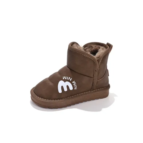 KINDDOG Slip-resistant MID Топ Детские зимние сапоги