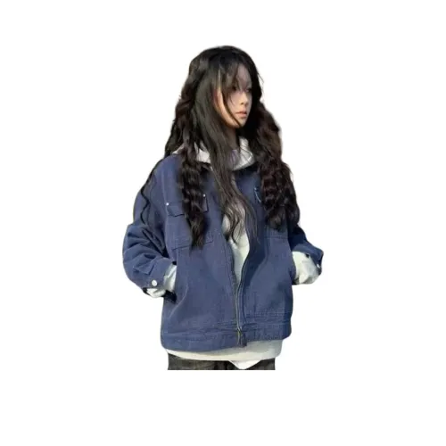 BEAR UNION Темно-синие унисекс куртки