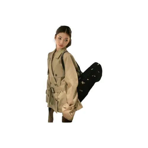 BELOVED STARRY Хаки Женское Пальто