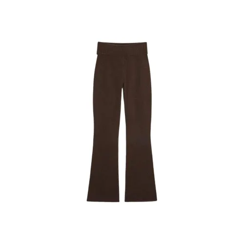 Hollister Коричневые Женские Повседневные Штаны