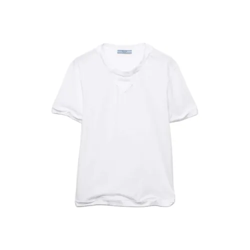 PRADA Белые Женские T-рубашки