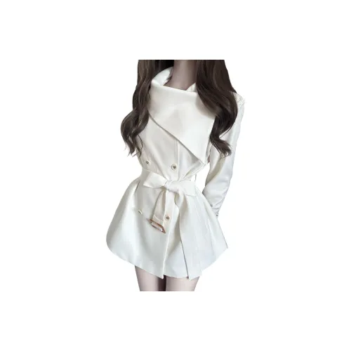 Flowers in water Тренчкот Женские