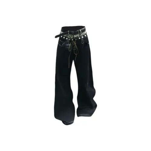 DAND Черные Унисекс Джинсы